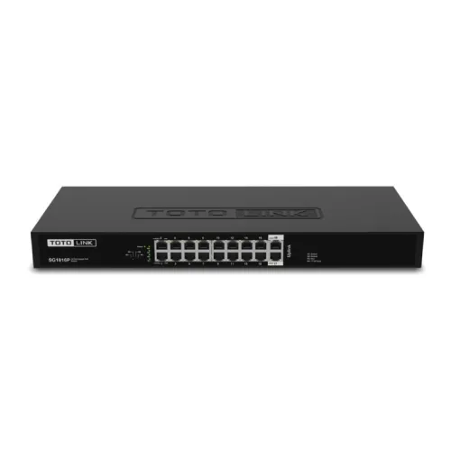 Totolink SG1816P Rackmount POE Switch — 18 Port