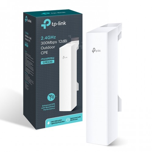 TP-Link CPE220 High-Power Outdoor Wireless Access Point — 2.4GHz 300Mbps