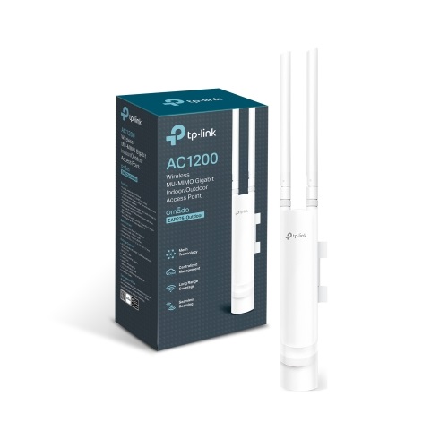 TP-Link EAP225-Outdoor Wireless MU-MIMO Gigabit Access Point — AC1200, Indoor/Outdoor