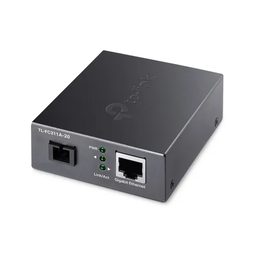 TP-Link TL-FC311A-20 Media Converter — Gigabit, WDM