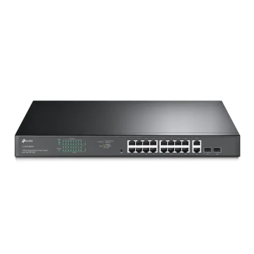 TP-Link TL-SG1218MPE Easy Smart Switch — 18-Port Gigabit, 16-Port PoE+