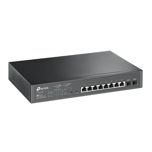 TP-Link TL-SG2210MP JetStream Smart Switch — 10-Port Gigabit, 8-Port PoE+