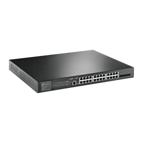 TP-Link TL-SG3428XMP JetStream L2+ Managed Gigabit PoE Switch — 24-Port