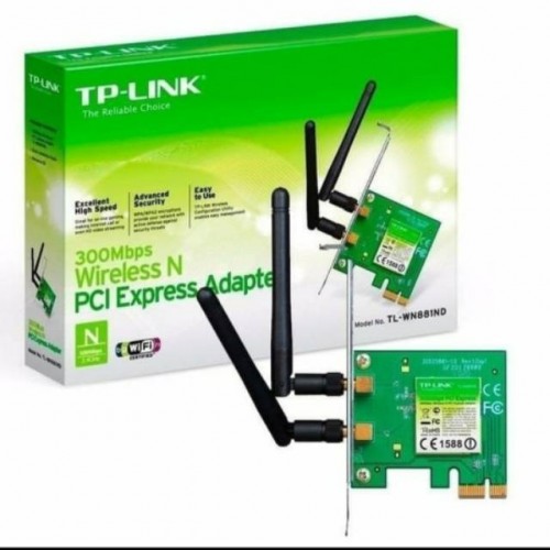 TP-Link TL-WN881ND Wireless N PCI LAN Card — 300Mbps