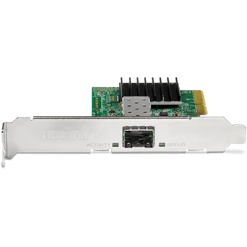 TRENDnet TEG-10GECSFP Network Adapter — 10 Gigabit, PCIe SFP+