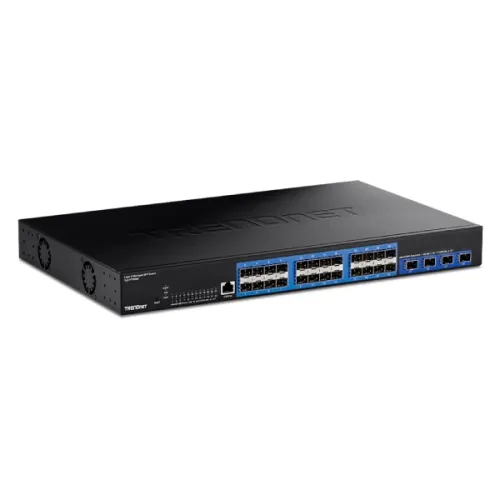 TRENDnet TL2-F70284 Layer 2 Managed SFP Switch — 28 Port