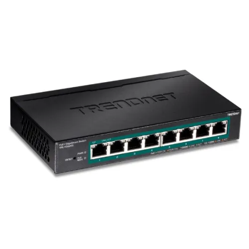TRENDnet TPE-TG82ES EdgeSmart Gigabit PoE+ Switch — 8-Port