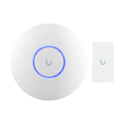 Ubiquiti U6+ Dual-Band Wi-Fi 6 Access Point — with POE Adapter