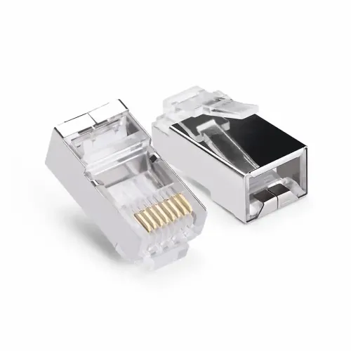 UGREEN NW111 Shielded Crystal Head RJ45 Network Connector 10 Pack #20333 — Cat6
