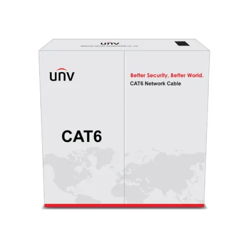 Uniview CAB-LC3100B-CCA-IN CAT6 Cable — 305 Meter, Orange