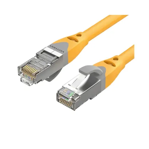 Vention IBHYG Patch Cord Cable — 1.5M, Cat.6A SFTP, Yellow