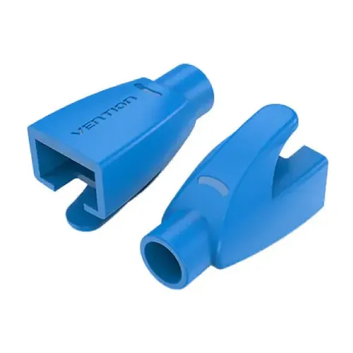 Vention IODL0-50 RJ45 Strain Relief Boots — Blue (50 Pcs)