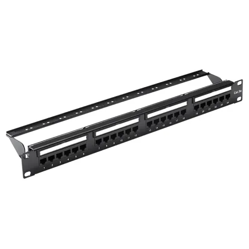 Vention KGAB0 Patch Panel — Cat6 UTP, 24 Port, Keystone