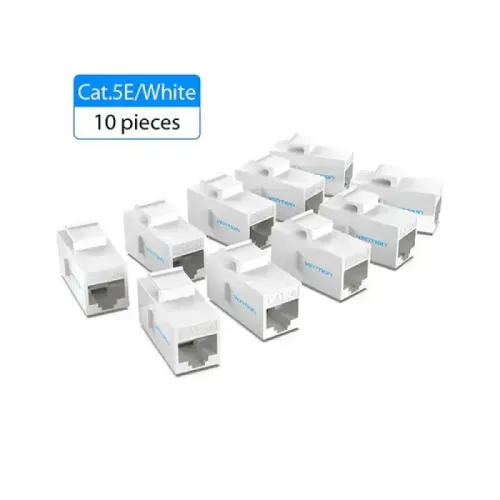 Vention VDD-B11-W Keystone Jack Connector — Cat 5E UTP