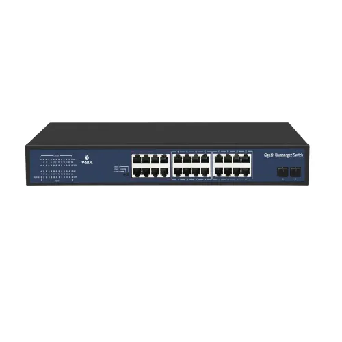 Vsol V1124-2S Unmanaged Gigabit Desktop Switch — 24 Port