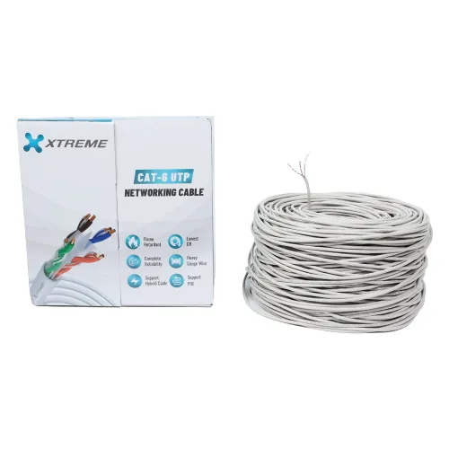 Xtreme XUTP6 Cat6 CCA UTP Cable — Grey