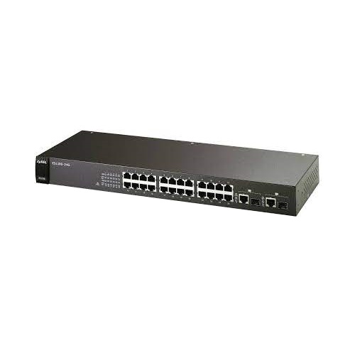 Zyxel ES1100-24G Unmanaged Switch — 24-Port FE
