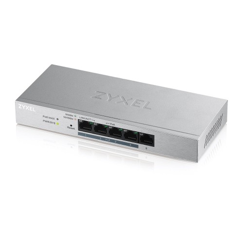 Zyxel GS1200-5HPV2 Web Managed PoE Gigabit Switch — 5-Port