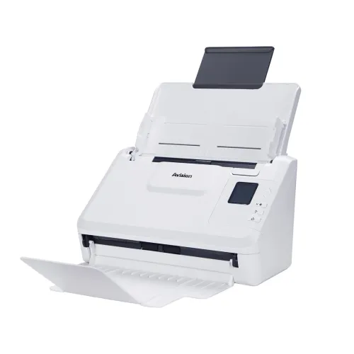 Avision AD340GWN A4 ADF Scanner — Sheet-fed