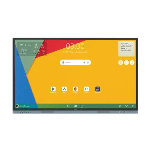 BenQ RM7504 75" Education Interactive Flat Panel Display — 4K UHD