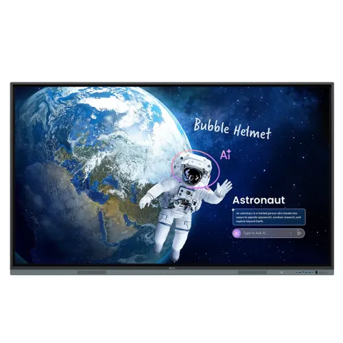 BenQ RM7505 Education Interactive Flat Panel Display — 75 Inch 4K UHD