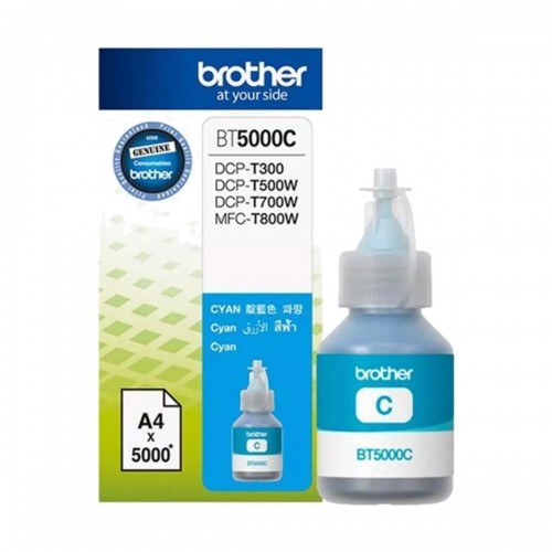Brother BT5000C Ink Bottle — Cyan