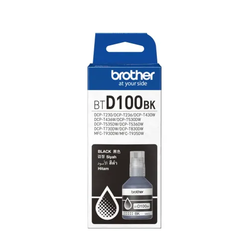 Brother BTD100BK Ink Bottle — Black