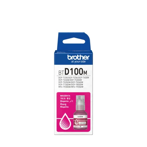 Brother BTD100M Ink Bottle — Magenta