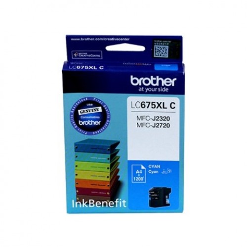 Brother LC675XL Ink Cartridge — Cyan, Original