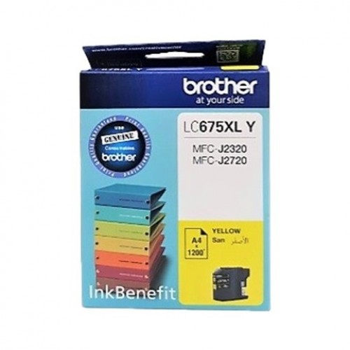 Brother LC675XL Original Ink Cartridge — Yellow