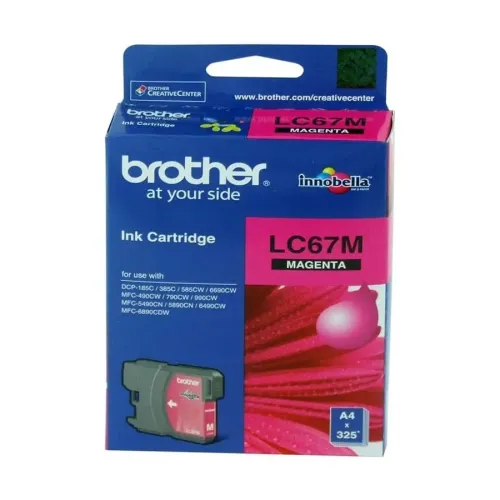 Brother LC67M Ink Cartridge — Magenta