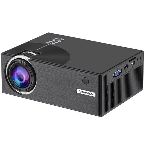Cheerlux C7 Mini LCD Projector — 1500 Lumens