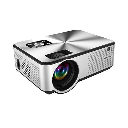Cheerlux C9 Android Wi-Fi Mini LED Projector — 2800 Lumens