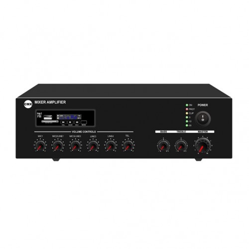 CMX EA-120 PA Amplifier — 120W, USB/SD & FM & Bluetooth