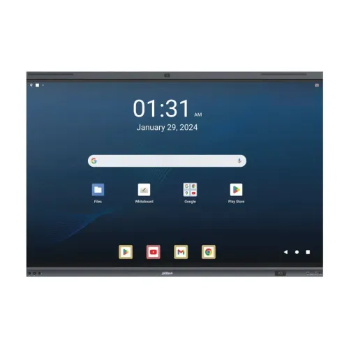 Dahua LPH86-MC480-U Interactive Flat Panel Display — 86" 4K, With 48MP Camera