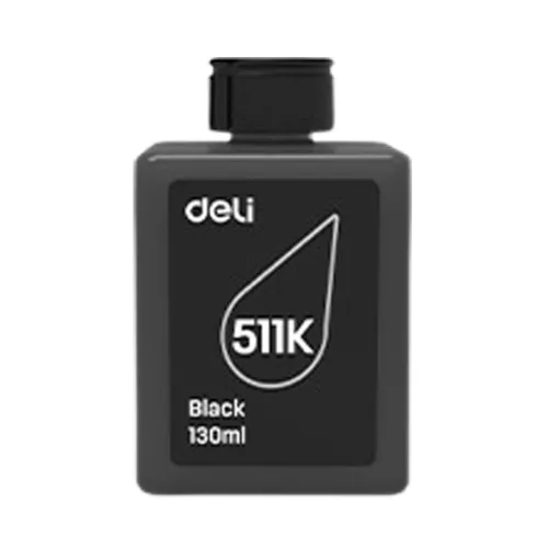 Deli 511K Ink Bottle — Black