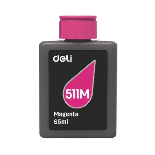 Deli 511M Ink Bottle — Magenta