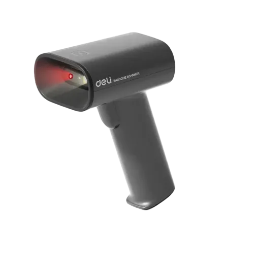 Deli ES228 Handheld Barcode Scanner — 1D & 2D