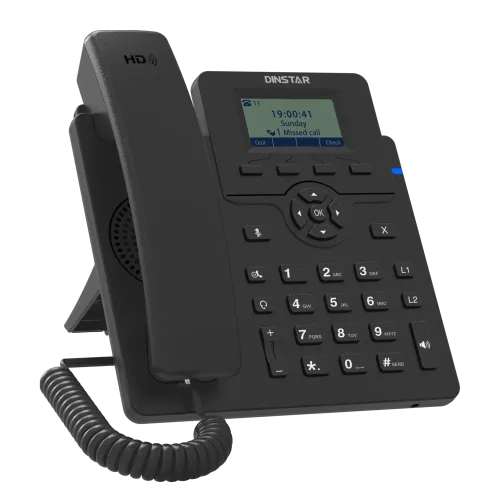 DINSTAR C60LP IP Phone — with POE