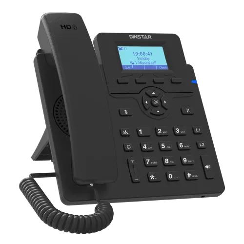 DINSTAR C60U IP Phone — With Adapter