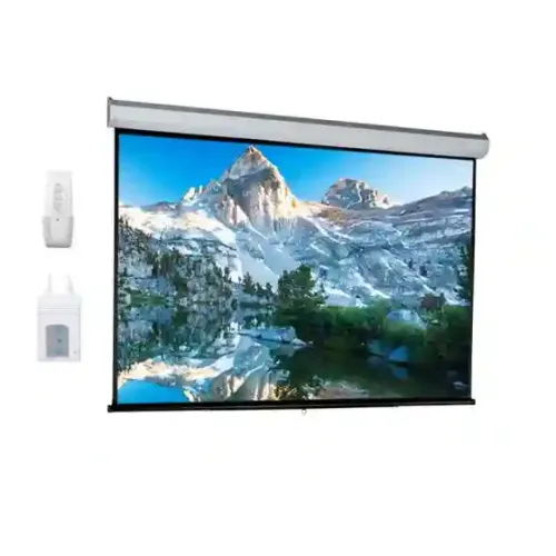 Dopah Electric Projection Screen — 84"x84"