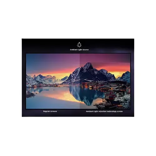 Dopah ALR-100D Fixed Frame UST Projection Screen — 100", 4K
