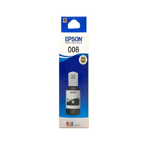 EPSON 008 Ink Bottle — Black, Bundle With Full Set