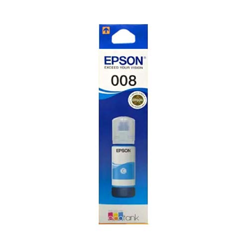 EPSON 008 Cyan Ink Bottle — Bundle with Full Set