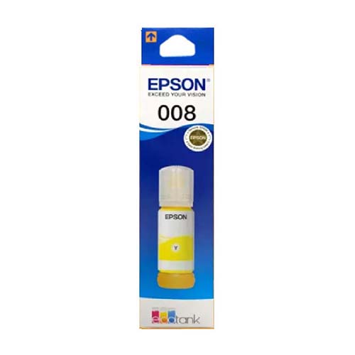 EPSON 008 Ink Bottle — Yellow, Bundle With Full Set