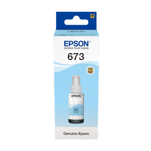 Epson C13T6735 Ink Bottle — Light Cyan