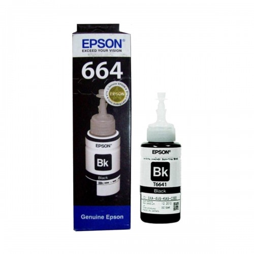 Epson C13T6641 Ink Bottle — Black