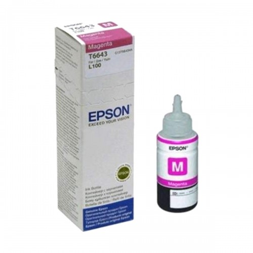 Epson C13T6643 Ink Bottle — Magenta