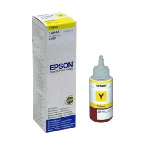 Epson C13T6644 Ink Bottle — Yellow