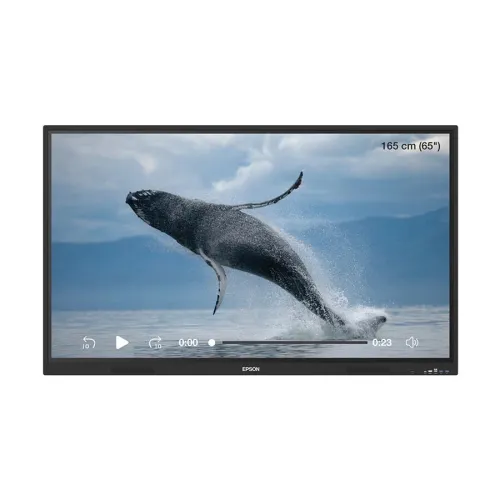 Epson EI-P7501 Interactive Flat Panel Display — 75", 4K UHD